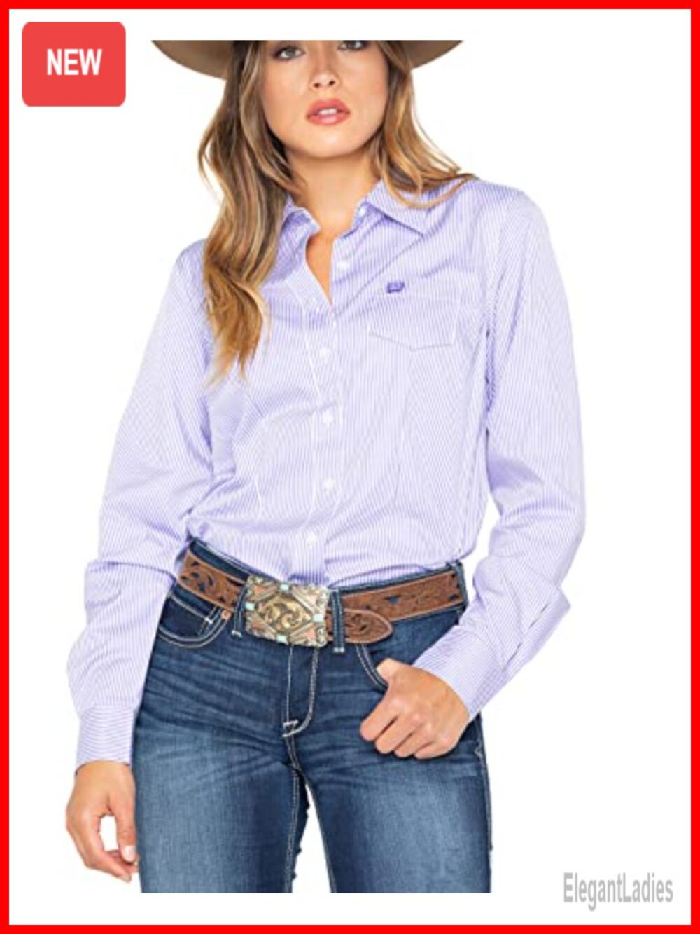 Tencel Long Sleeve Button Down Shirt Western Woven